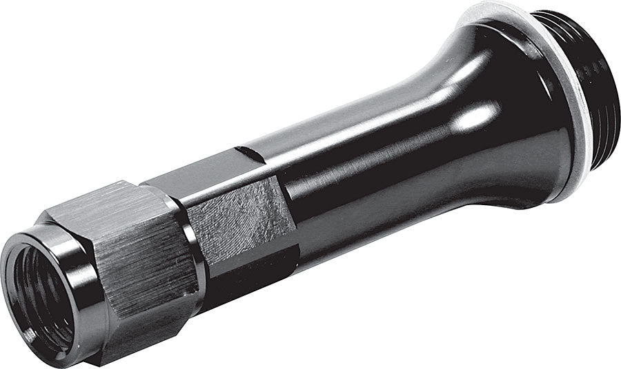 Allstar Performance Carb Fitting w/washer 7/8-20 to -6 Female Blk