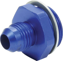 Cargar imagen en el visor de la galería, Allstar Performance Carb Fitting w/washer 7/8-20 to -6 Male Blue