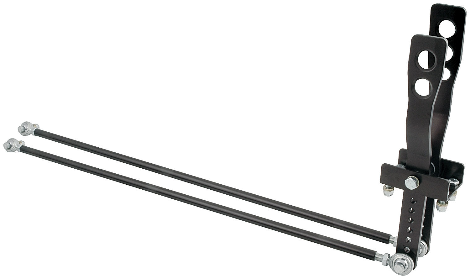 Allstar Performance 2 Lever Shifter Black Unequal Length Handles