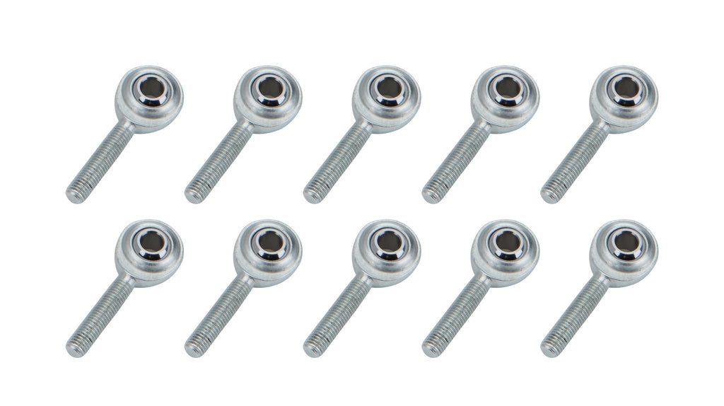 Rod End RH 1/4 Male Steel 10pk