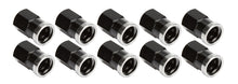 Load image into Gallery viewer, QC Cover Nuts Short Black 10pk