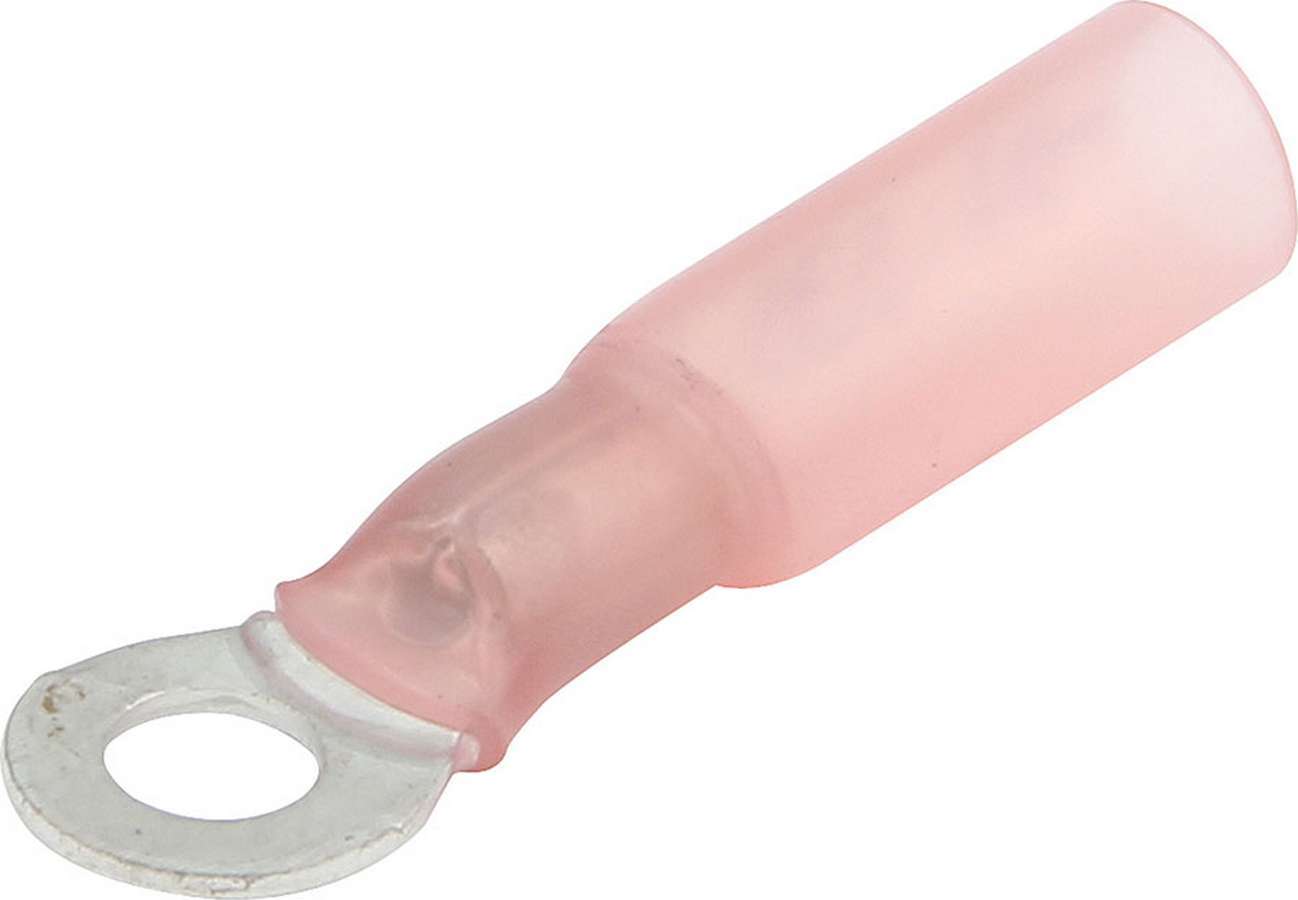 Allstar Performance Ring Terminal #8 Hole Heat Shrink 22-18 10pk