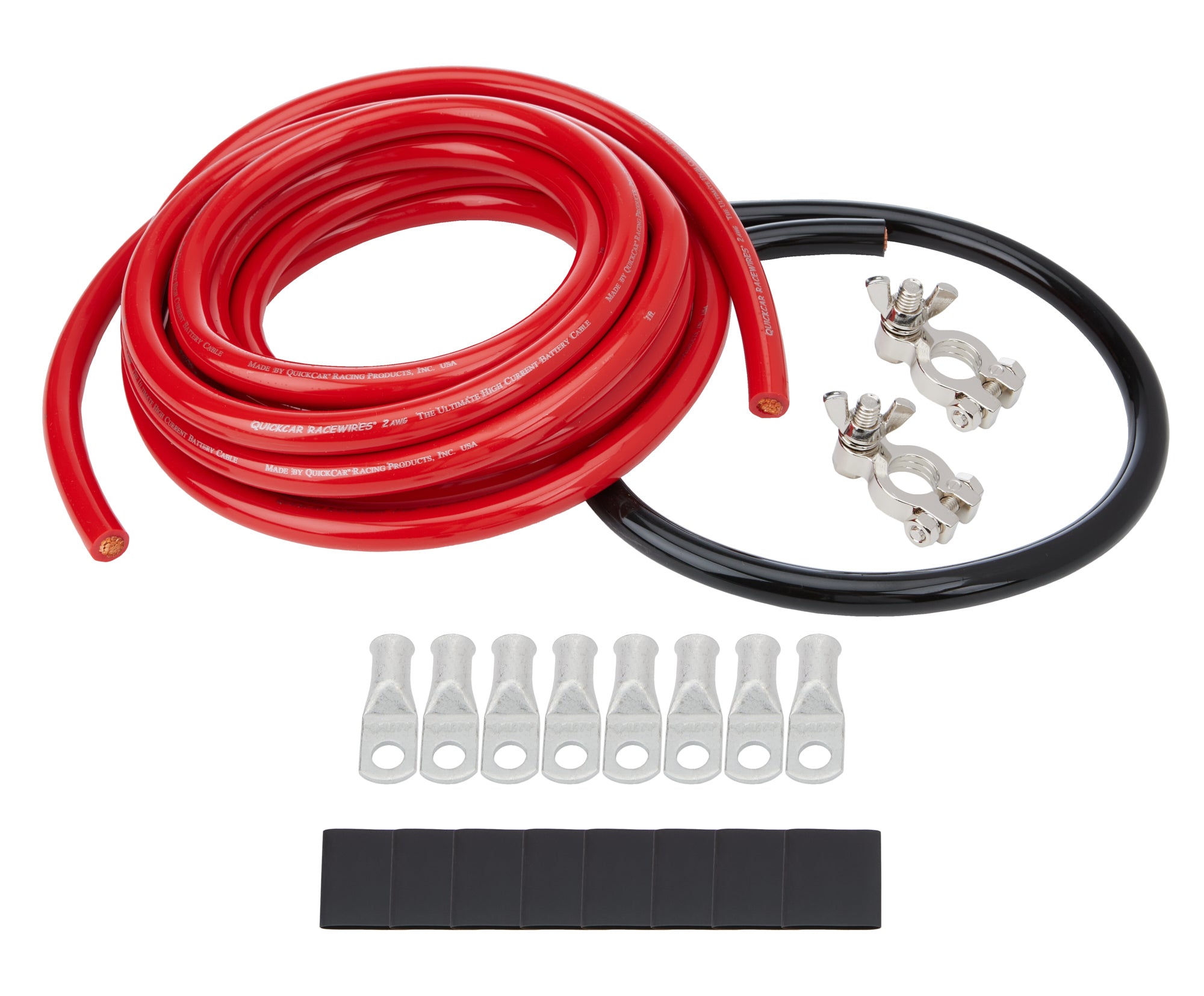 Allstar Performance Battery Cable Kit 2 Gauge 1 Battery