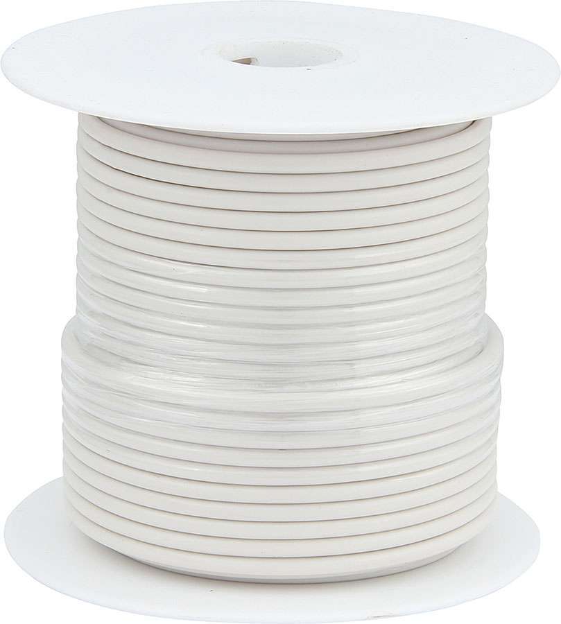 Allstar Performance 20 AWG White Primary Wire 100ft