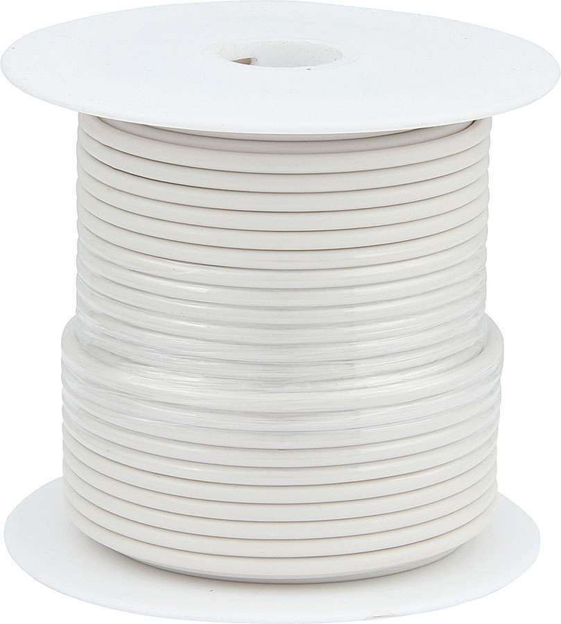 Allstar Performance 14 AWG White Primary Wire 100ft