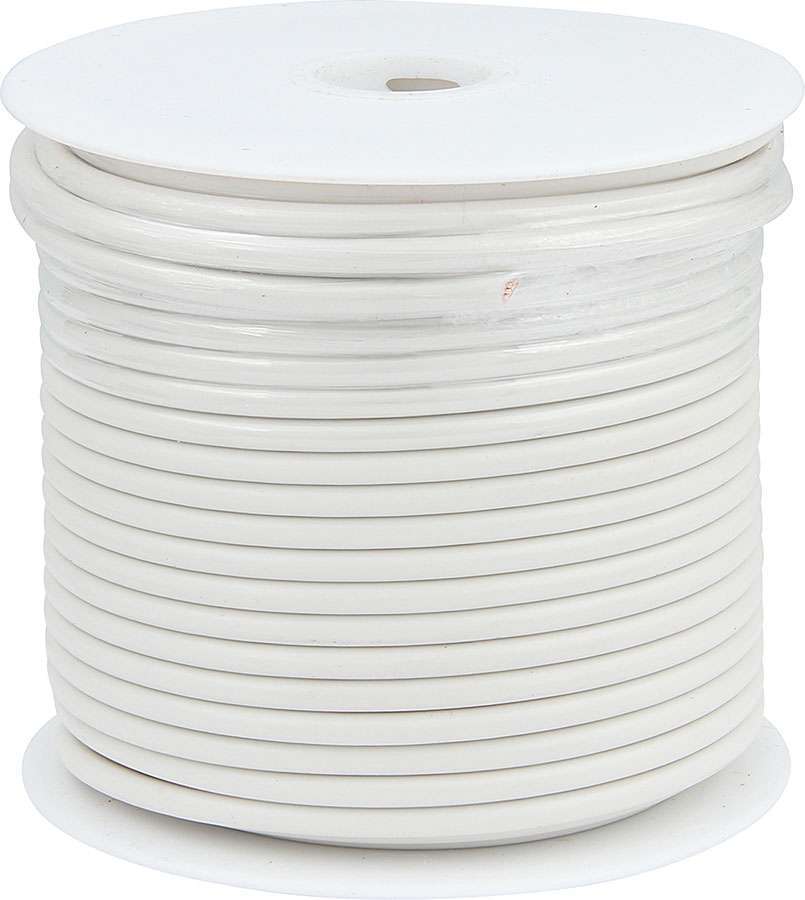 Allstar Performance 12 AWG White Primary Wire 100ft