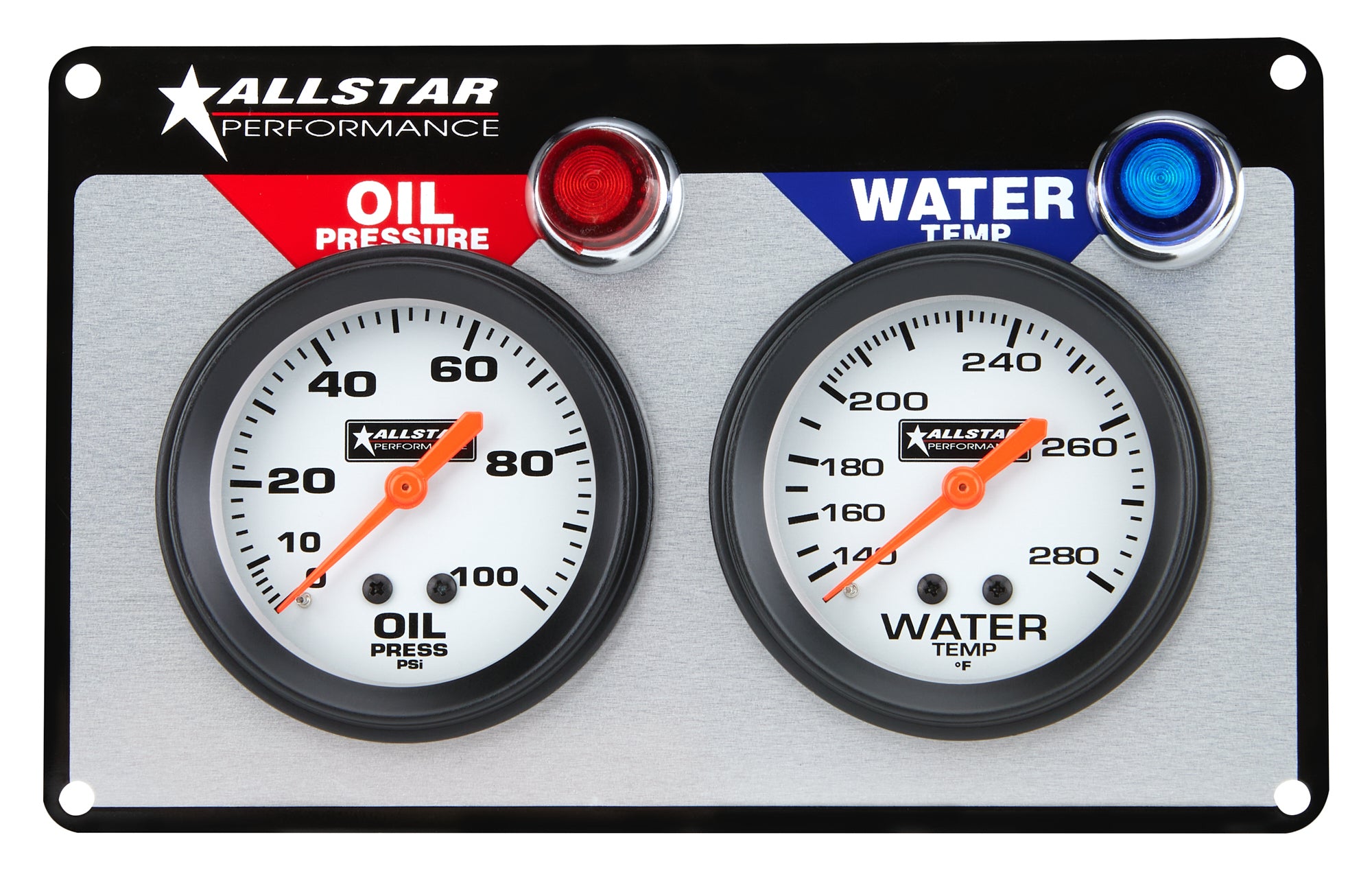 Allstar Performance 2 Gauge Panel ALL OP/WT