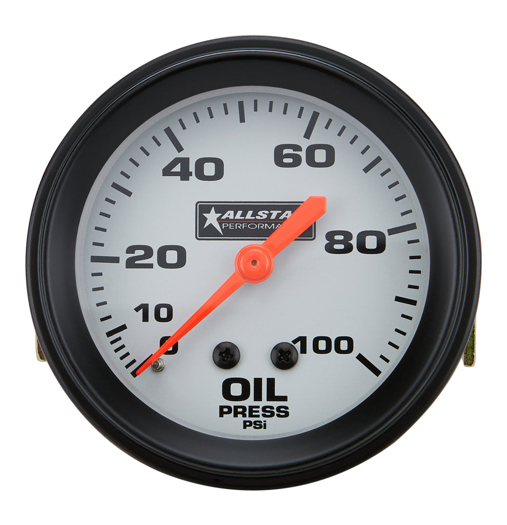 Allstar Performance Oil Pressure Gauge 0-100PSI 2-5/8in