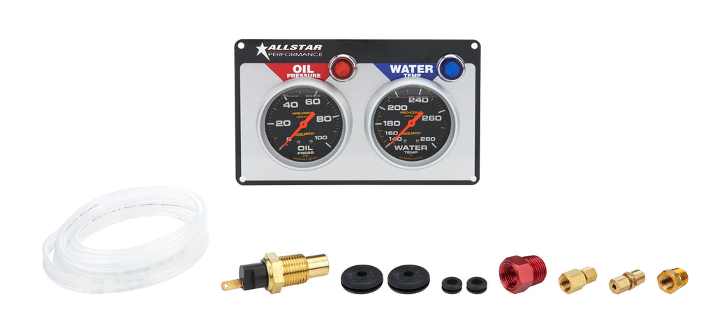 2 Gauge Panel A/M OP/WT Liquid Filled