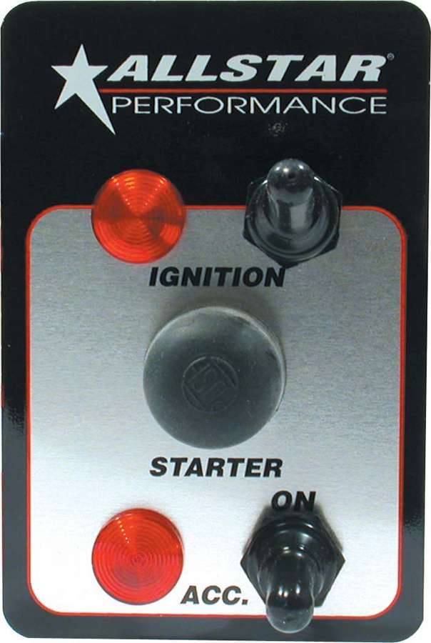 Allstar Performance Switch Panel Two Switch w/Lights