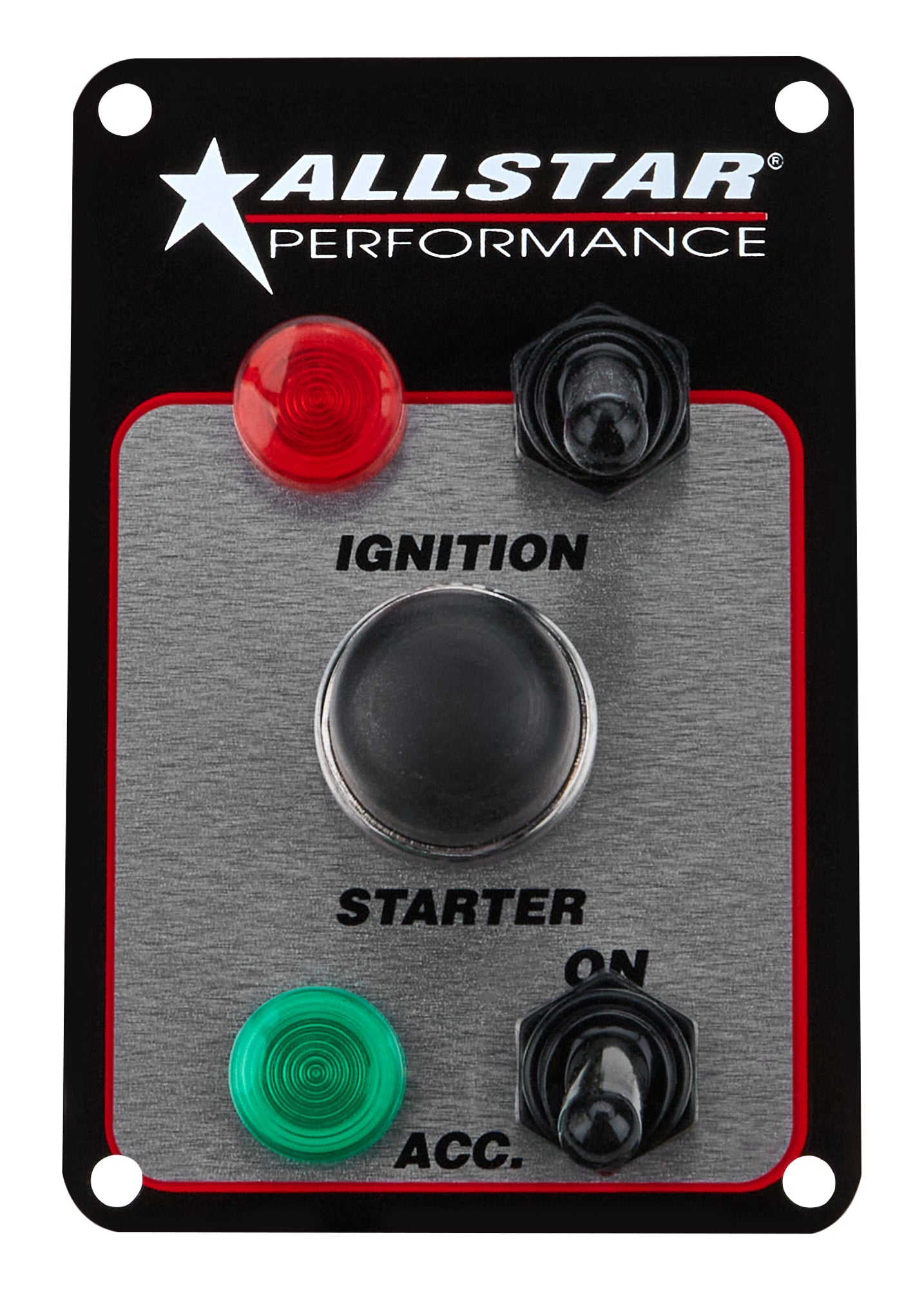 Allstar Performance Switch Panel Two Switch w/Lights