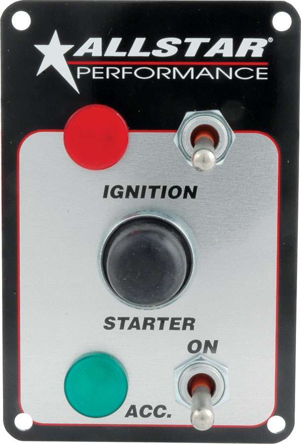 Allstar Performance Waterproof Switch Panel Two Switch w/ Lights
