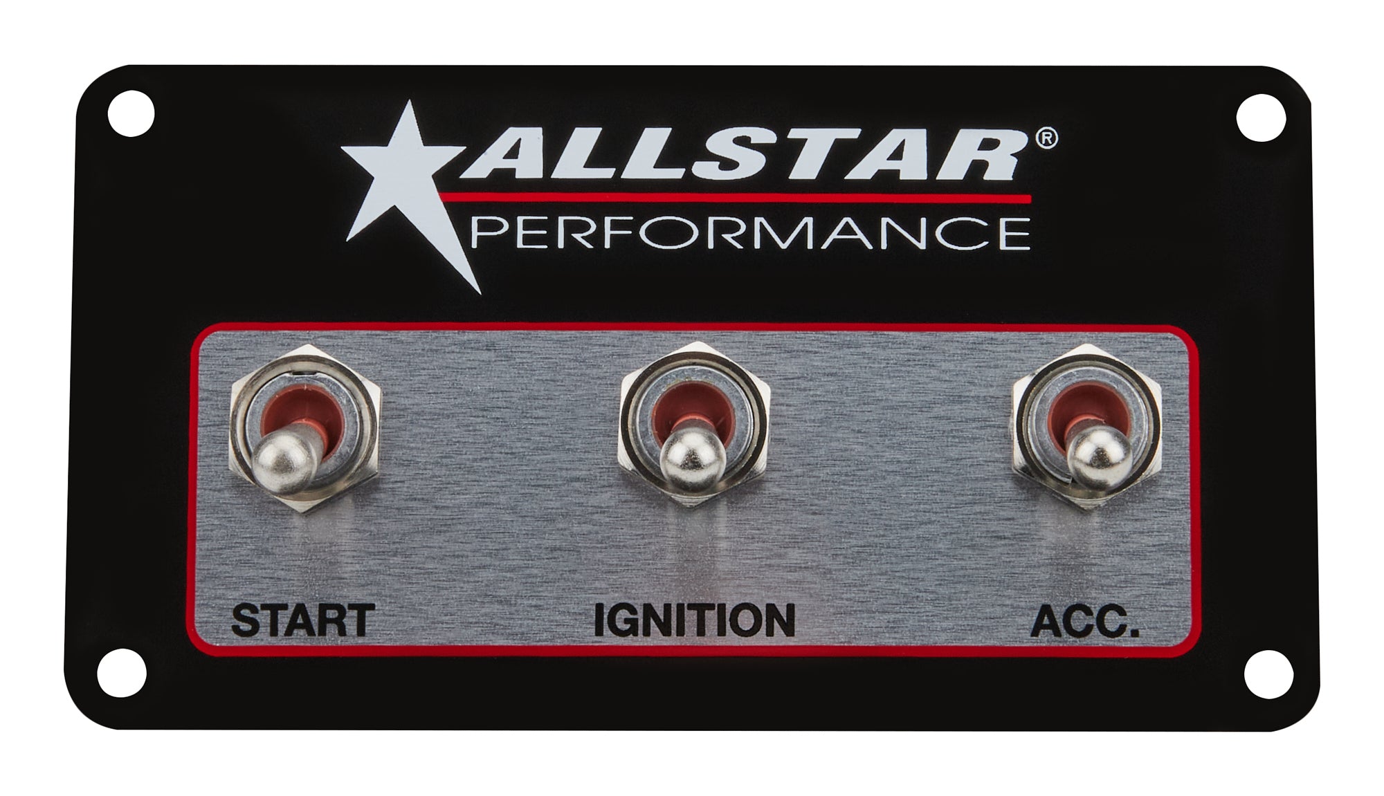 Allstar Performance Weatherproof Switch Panel Three Switches