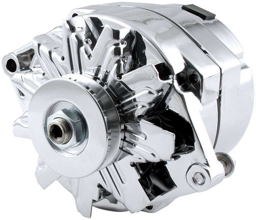 Allstar Performance GM Alternator Chrome 100 Amp 1-Wire