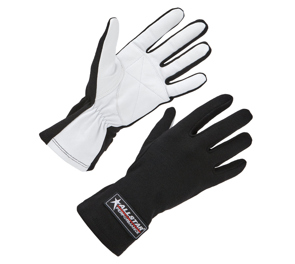 Allstar Performance Driving Gloves Non-SFI S/L Black Medium