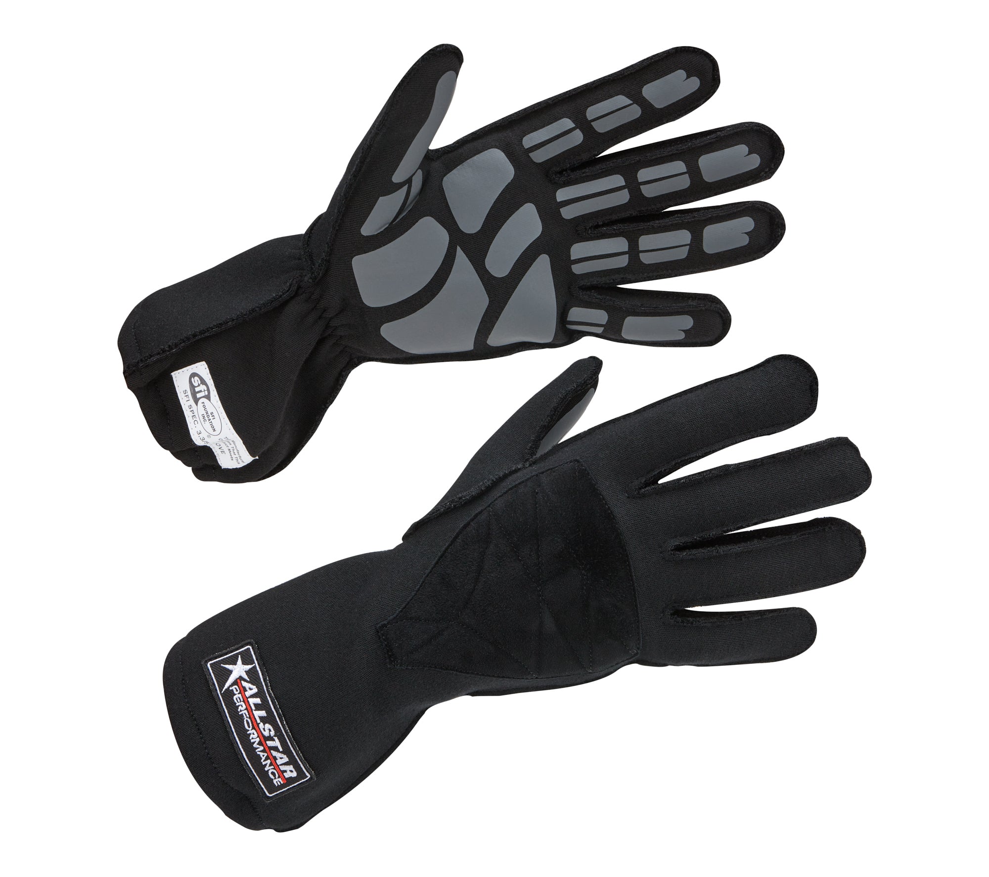 Allstar Performance Driving Gloves SFI 3.3/5 Outseam D/L Medium