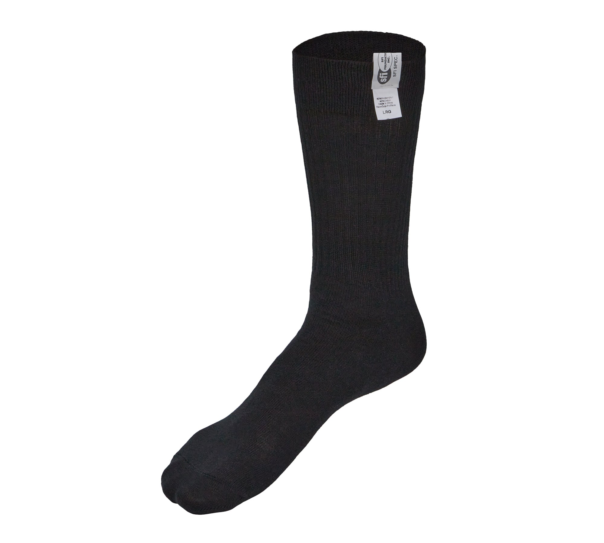 Allstar Performance Socks Pair SFI 3.3 F/R Black Size 10-11
