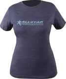 Allstar T-Shirt Ladies Vintage Navy Large