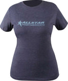 Allstar T-Shirt Ladies Vintage Navy Medium