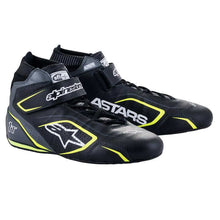 Load image into Gallery viewer, alpine star Shoe Tech-1T V3 Black / Flu Yellow Size 10.5