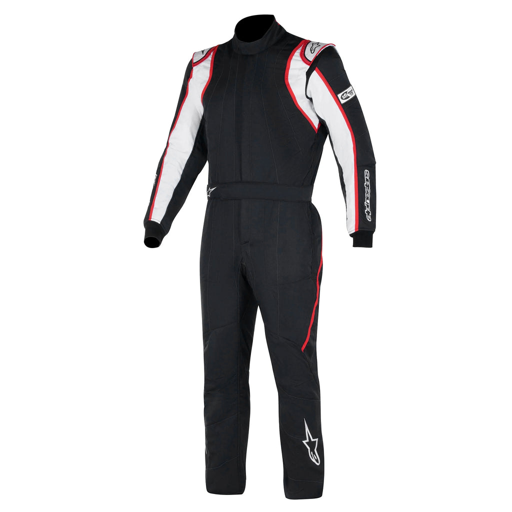 Traje GP Race V2 Negro/Rojo Mediano