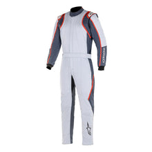 Cargar imagen en el visor de la galería, Suit GP Race V2 Silver / gray Red Large / X-Large