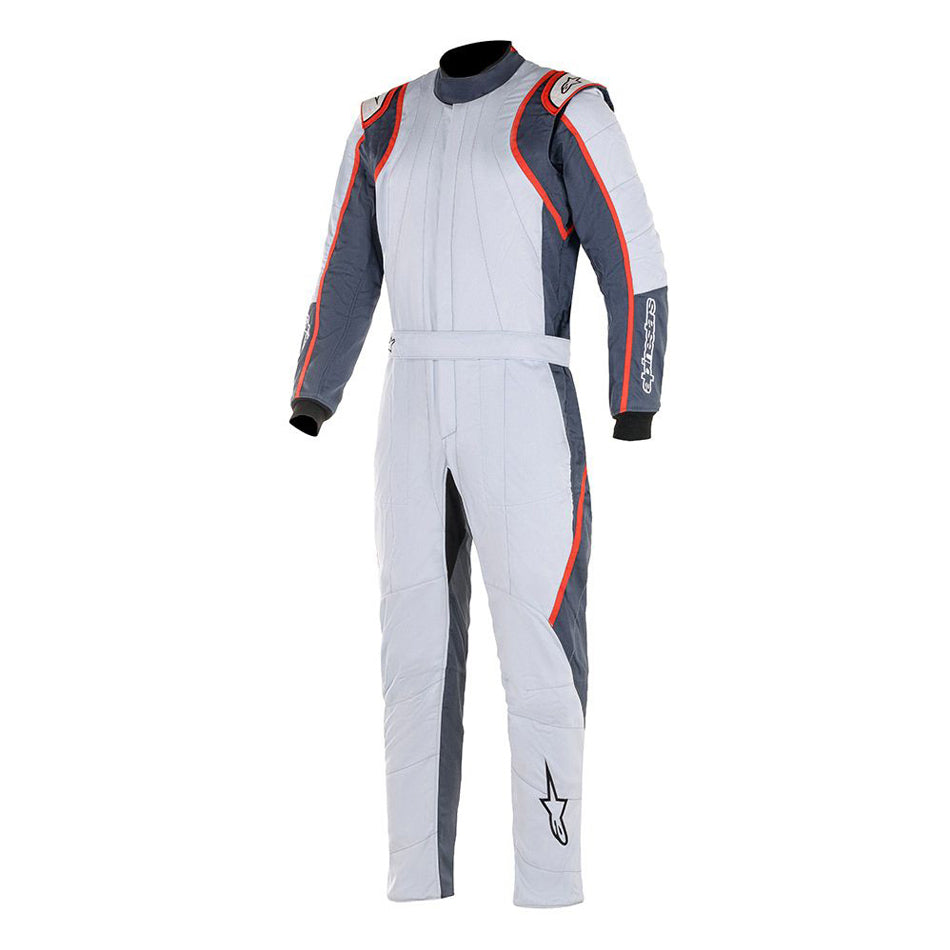 Suit GP Race V2 Silver / gray Red X-Large