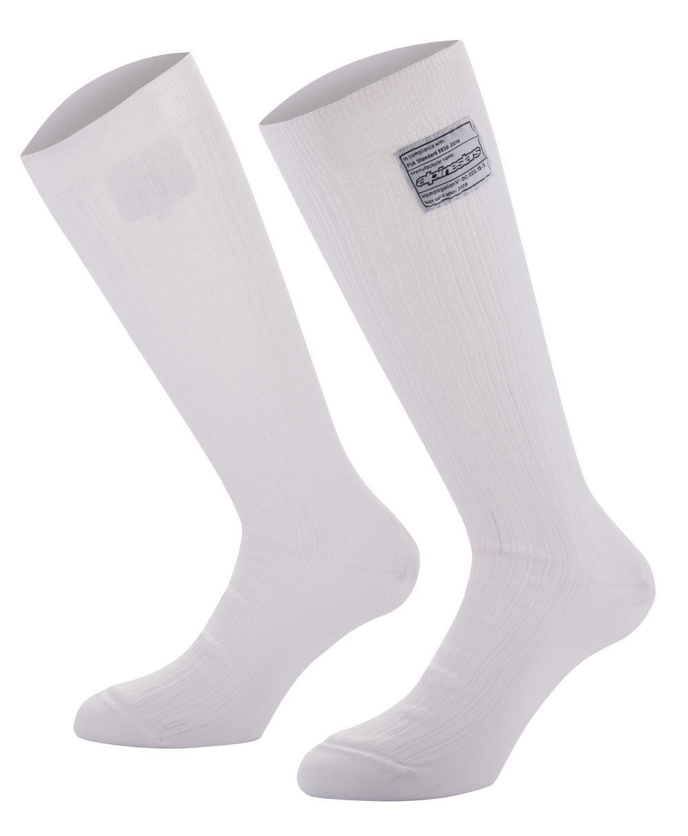 alpine star Socks Race V4 White Medium