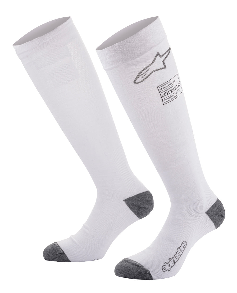 alpine star Socks ZX Evo V3 White Small