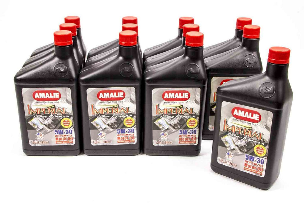 Amalie Imperial Turbo Formula 5w30 Oil Case 12x1Qt