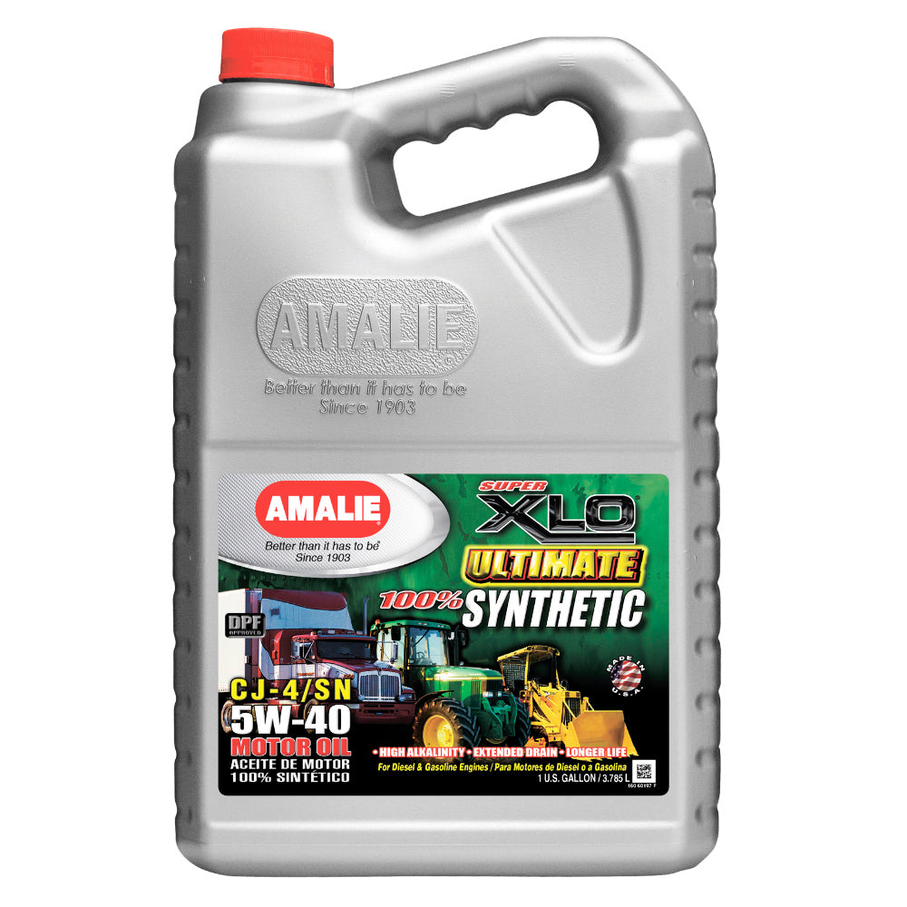 Amalie XLO Ultimate Full Synthe ti 5w40 Oil 1 Gallon