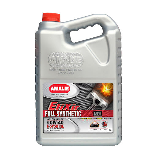 Amalie Elixir Full Synthetic 0w40 Oil 1 Gallon