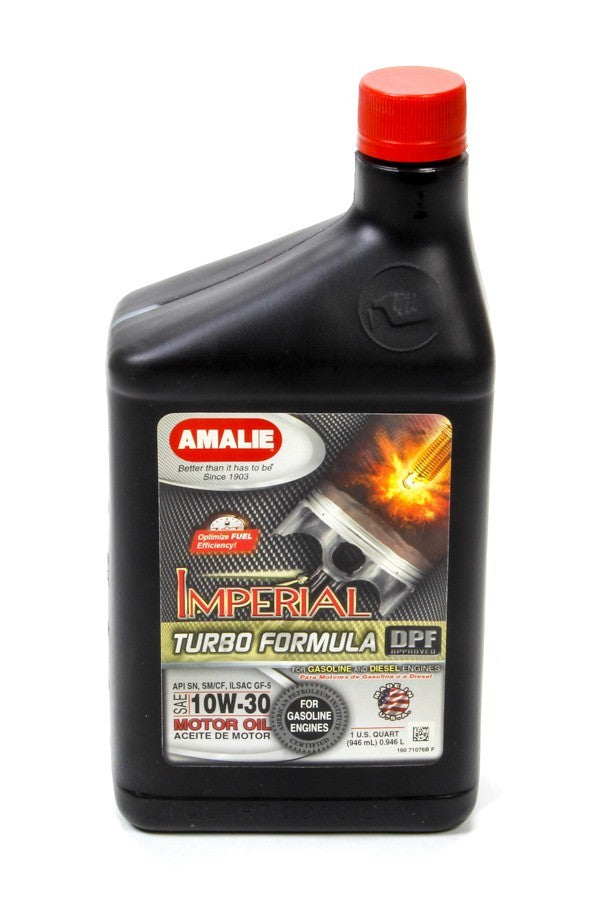 Amalie Imperial Turbo Formula 10w30 Oil 1Qt