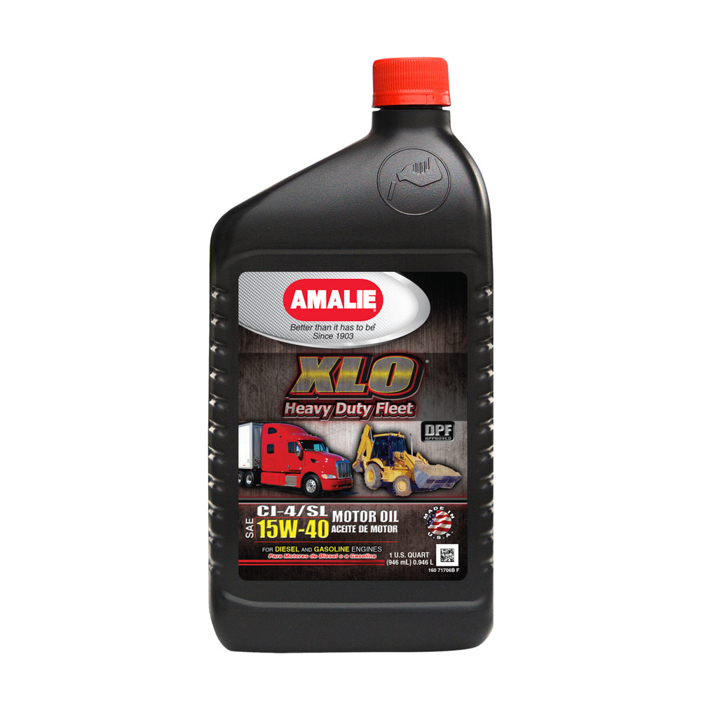 Amalie XLO Heavy Duty Fleet Eng ine Oil 15w40 Case 1 Qt.