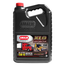 Load image into Gallery viewer, Amalie XLO Heavy Duty Fleet Oil 15w40 Case 1 Gallon