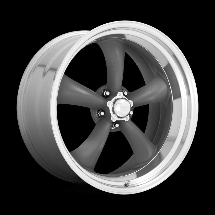 Rueda de carreras americana VNCL215 16X7 BC 5x4.5 gris