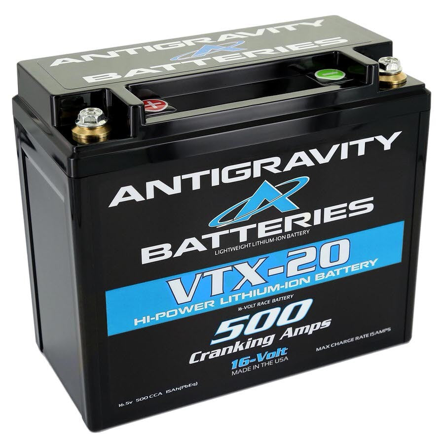 Antigravity Battery Lithium Battery 500CCA 16Volt 4.5Lbs 20 Cell