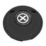 ATX Wheels ATX FRONT SNAP IN 4 TAB CAP BLACK