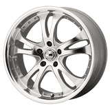 American Racing AR383 17X7.5 5X4.5 SLV MACH 45MM