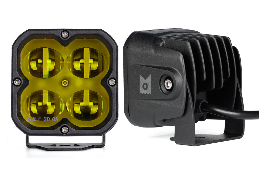 ARC Lighting Concept Series Pod 3in LED Fog Beam Pair