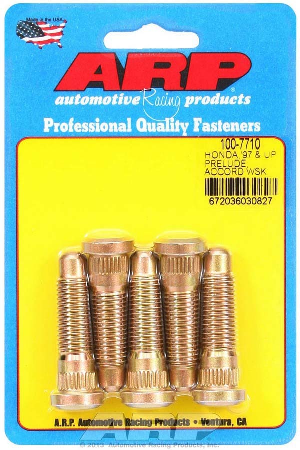 Auto Racing Products Wheel Stud Kit - M12x1.5 1.850/.485 Knurl