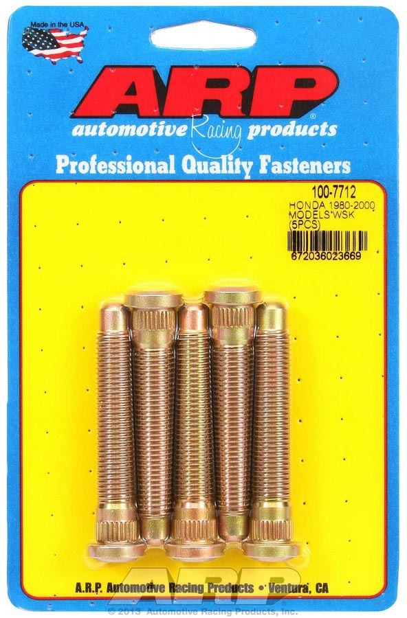 Auto Racing Products Wheel Stud Kit - M12x1.5 2.850/.485 Knurl