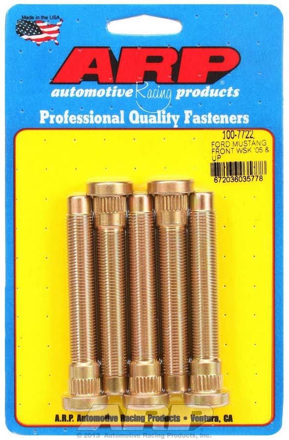 Auto Racing Products Wheel Stud Kit - 05-09 Mustang Front