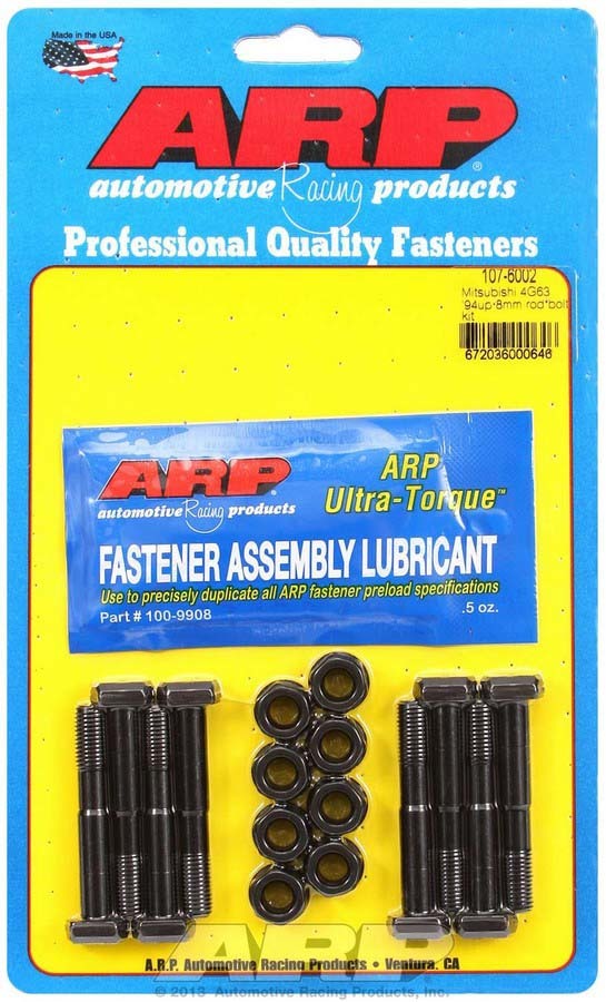Auto Racing Products Mits. Rod Bolt Kit - Fits 94-Up 4G63