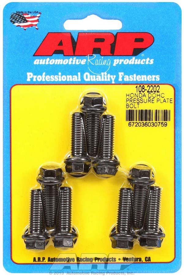 Auto Racing Products Pressure Plate Bolt Kit - Honda DOHC