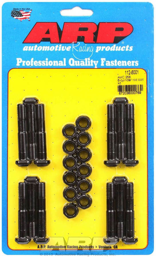 Auto Racing Products AMC Rod Bolt Kit - Fits 258