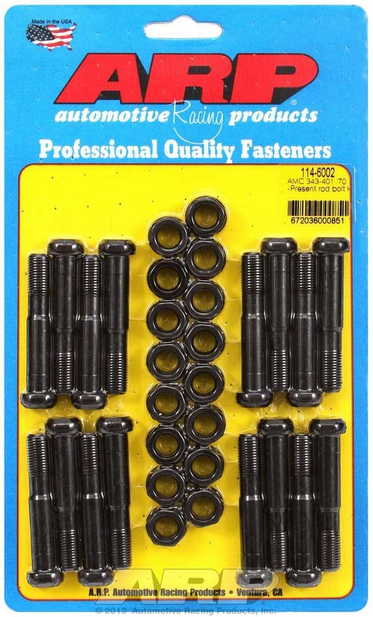 Auto Racing Products AMC Rod Bolt Kit - Fits 68-Up 390-401