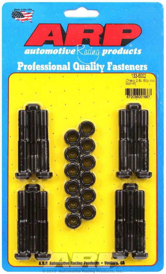Auto Racing Products Chevy V6 Rod Bolt Kit - Fits 60 Deg. 2.8L