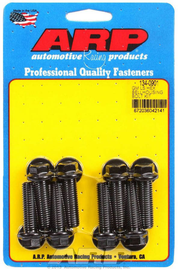 Auto Racing Products Bellhousing Bolt Kit - 6pt. GM LS