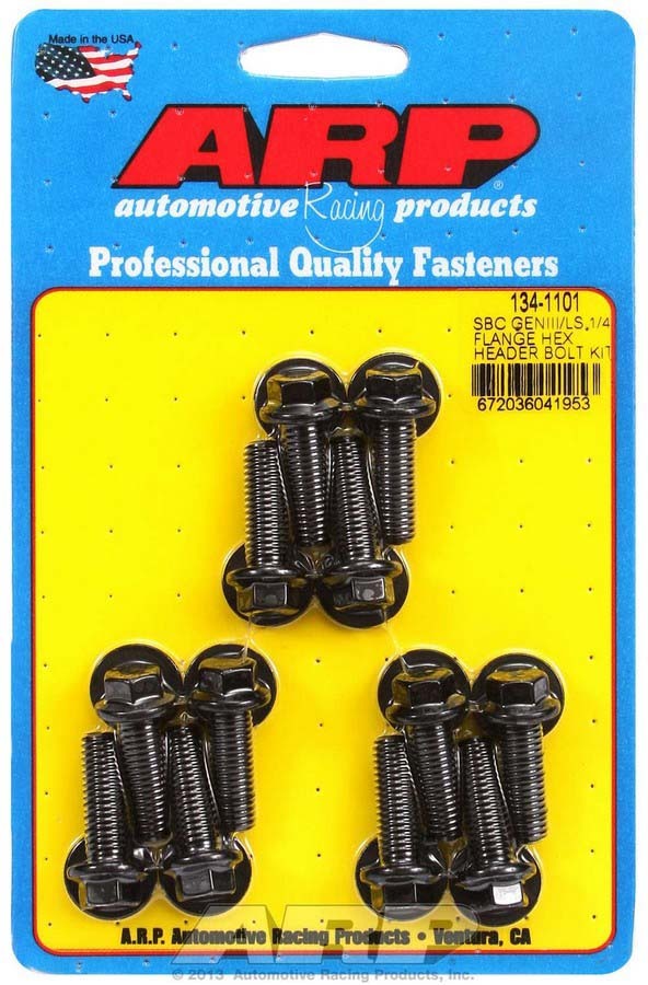 Auto Racing Products Header Bolt Kit - 6pt. GM LS